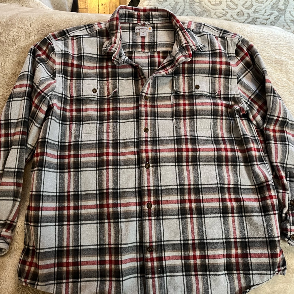XXL Carhartt Heavyweight Flannel Shirt